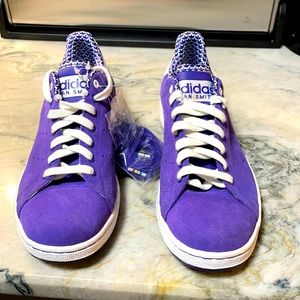 Stan smiths purple suede